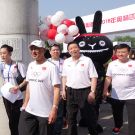 中国奥委会主席刘鹏领跑2016奥林匹克日